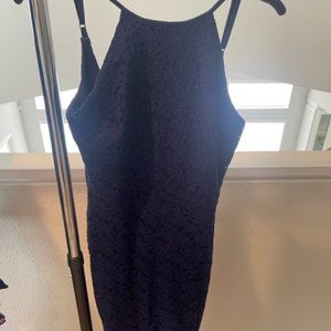 Navy Blue lace dress